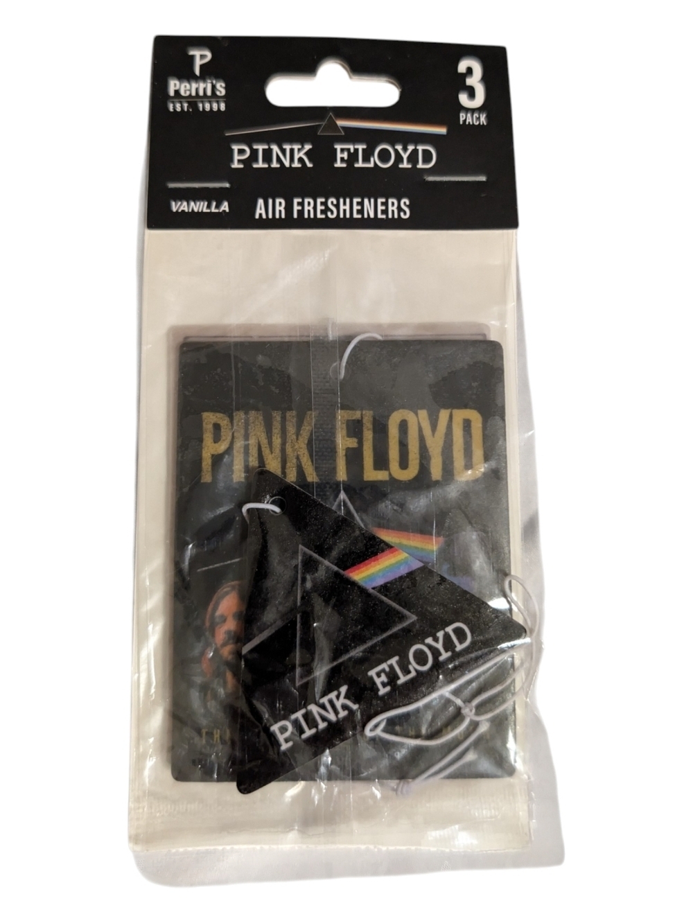 Pink Floyd The Dark Side of the Moon Car Air Freshener 3Pc